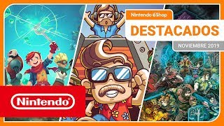 Destacados de Nintendo eShop Noviembre 2019 [upl. by Adiell893]