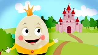 HUMPTY DUMPTY Song for Children  Nursery Rhyme Lyrics [upl. by Surdna]