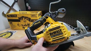 Check Out This DeWALT Cordless Brushless Circular Saw [upl. by Natsirk40]