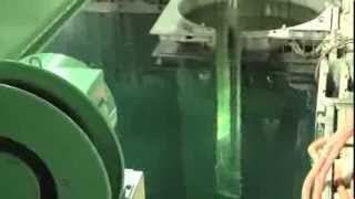 Transfer of Fuel Assemblies to the Cask inside Reactor 4 SFP at Fukushima I NPP 11182013 [upl. by Akemit]