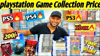 PS4PS5PS3 Video Game Collection 2024🔥Buy PS4 Games Disk Only 200tk😱PlayStation Game Price in bd [upl. by Tapes]