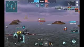 World of Warships Blitz  Tier 6 Australian Navy Cruiser Perth 06 [upl. by Nhguavad933]