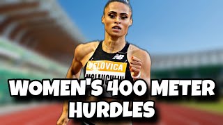 Womens 400m Hurdles Final Line Up US Olympic Trials 2024  Sydney McLaughlin Levrone [upl. by Oigaib]