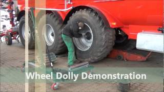 Compac AgriculturalEarthmover Wheel Dolly Model 90538 [upl. by Bessy636]