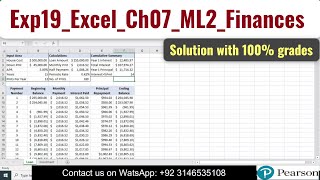 Exp19ExcelCh07ML2Finances  Exp19 Excel Ch07 ML2 Finances  ML2Finances excelch07exp19exce [upl. by Htrahddis25]