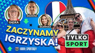 TYLKO SPORT IGRZYSKA OLIMPIJSKIE W PARYŻU ROZPOCZĘTE CZAS NA SIATKARZY POLSKA – EGIPT [upl. by Beatrice]