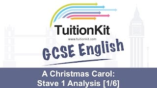 A Christmas Carol Stave 1 Analysis 16 English Literature [upl. by Haissem253]