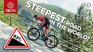 Is This The Worlds HARDEST Cycling Climb [upl. by Adnertal801]