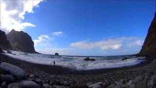 Praia da Maiata  Porto da Cruz  Machico  Madeira  Portugal [upl. by Ahsela]