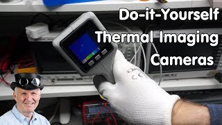 247 DoitYourself Thermal Imaging Cameras AMG8833 MLX90640 M5Stack Arduino IDE and Flir one [upl. by Florry340]