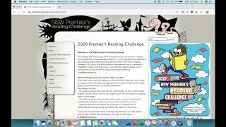 How to use the Premiers Reading Challenge website Finding PRC Books Cobar Public School [upl. by Zebedee]