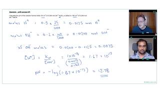 HOW TO CALCULATE pH of an ACID AND BASE MIXTURE  A Level Chemistry Tutor [upl. by Roderica]