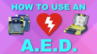 AED CRASH COURSE A Step By Step Guide [upl. by Valentijn]