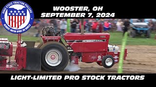 9724 OSTPA Wooster OH LightLimited Pro Stock Tractors [upl. by Oilut]