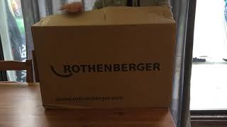 ROTHENBERGER ROMAX 4000 PRESS TOOL [upl. by Annaeirb]