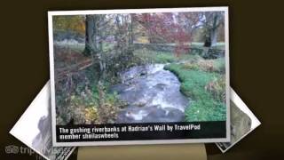 Hadrians Wall  Northumberland England United Kingdom [upl. by Naashar]