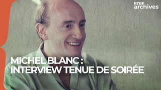 Michel Blanc  interview tenue de soirée en 1986 [upl. by Yrret]