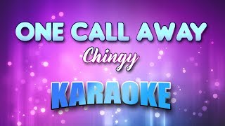 Chingy  One Call Away Karaoke amp Lyrics [upl. by Keener]