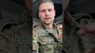 Stimmt es dass man sich bei der Bundeswehr fürs ganze Leben verpflichtet [upl. by Weissman]