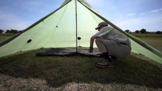 MLD Duomid Pitching guide amp Comparison to Trailstar for wild camping [upl. by Lindgren]