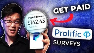 Earn Money DAILY with Prolific Surveys Review  Surveys That REALLY Pay [upl. by Ecnerwal]