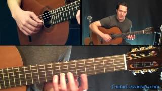 Classical Gas Guitar Lesson  Mason Williams  Part Two [upl. by Rich]