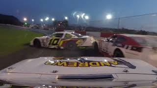 72024  ROOF CAM  Stephen Donahue 2VT at Riverside Speedway Randy Hand Memorial 100  P2 [upl. by Bj71]