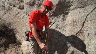 Basic amp Intermediate Outdoor Climbing 3 Top Rope Belay Basics  Climbing Tech Tips [upl. by Auqenahs]