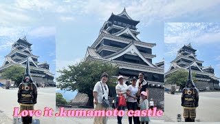 KUMAMOTO PERPETUAL CASTLE VIEWING 2024 travel japan familyvlog [upl. by Dumanian]