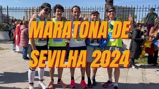 MARATONA DE SEVILHA 2024 com as NIKE ALPHAFLY 3  EPISÓDIO FINAL  PARTE II [upl. by Anada]