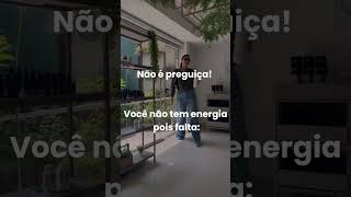 SUA FALTA DE ENERGIA É POR CAUSA DISSO vitamina suplementos disposição energia [upl. by Elleinaj]