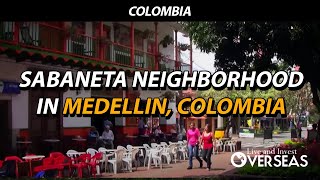 Sabaneta Neighborhood In Medellin Colombia [upl. by Atirrehs]