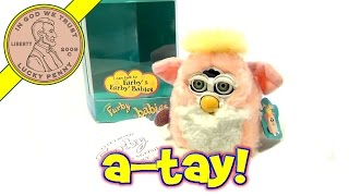 Furby Babies  Model 70 940 Pink With Yellow Hair 1999 Tiger Electronics [upl. by Jotham]