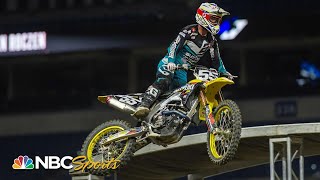 Supercross Round 11 at Indianapolis  EXTENDED HIGHLIGHTS  31619  Motorsports on NBC [upl. by Mali]