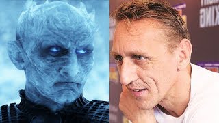 The Night King Actor Vladimir Furdik Reveals Game of Thrones Season 8 Secrets [upl. by Aia]