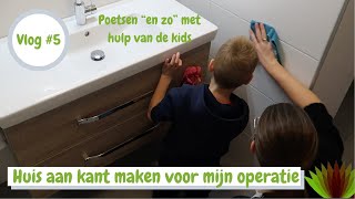 Schoonmaak routine met hulp van de kids I Puur Jorieke vlog 5 [upl. by Piderit]