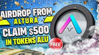 Crypto Airdrop ALTURA CRYPTO 2024  NFT ALTURA CLAIM FREE 2000 [upl. by Eneleahcim]