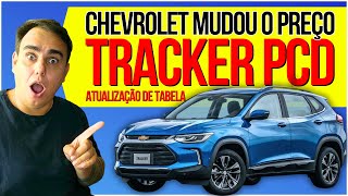 MUDOU AGORA NOVO PREÇO DO TRACKER PCD auto carros pcd [upl. by Eenwahs]