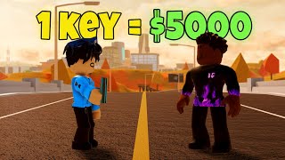 I Tried Selling Key Cards in Roblox Jailbreak [upl. by So647]