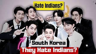 Proof South Koreans Hate Indians  Indians In Korea  southkorea bts btsarmy [upl. by Wolbrom778]