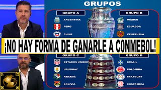 ¡PRENSA DE CENTROAMÉRICA SUFRE POR EL IMPRESI0NANTE NIVEL DE CONMEBOL PARA LA COPA AMÉRICA [upl. by Oiuqise]