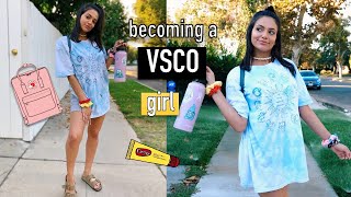 transforming into the Ultimate VSCO GIRL for a day [upl. by Ahsit]