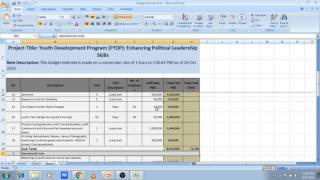 session 2v7 Grant Proposals Budget Examples [upl. by Dick]