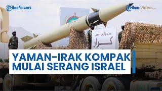 Drone Yaman amp Irak Serang Israel Pelabuhan Eilat Jadi Target Sasaran dan Dilaporkan Berdampak Besar [upl. by Anisah]