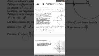 math eb9 numéros 101112page 18 le cercle [upl. by Buonomo]