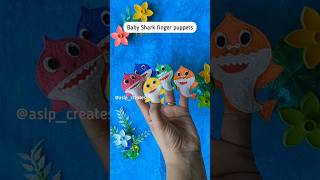 Baby Shark family finger puppets Pinkfong [upl. by Sajovich]