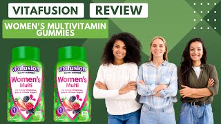 Vitafusion Womens Multivitamin Gummies Review [upl. by Annaoi242]