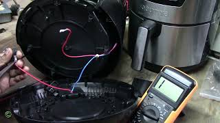 Troubleshooting an air fryer Gourmia [upl. by Eatnohs]