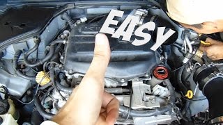 Limp Mode Tuning Basic PCV Delete Kit Install  G35 Coupe [upl. by Nauqyt]