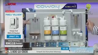 Cara Proses Penapis Air Coway [upl. by Sherlock]